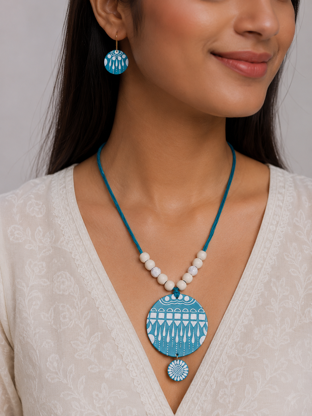 Mandala Pendant Set
