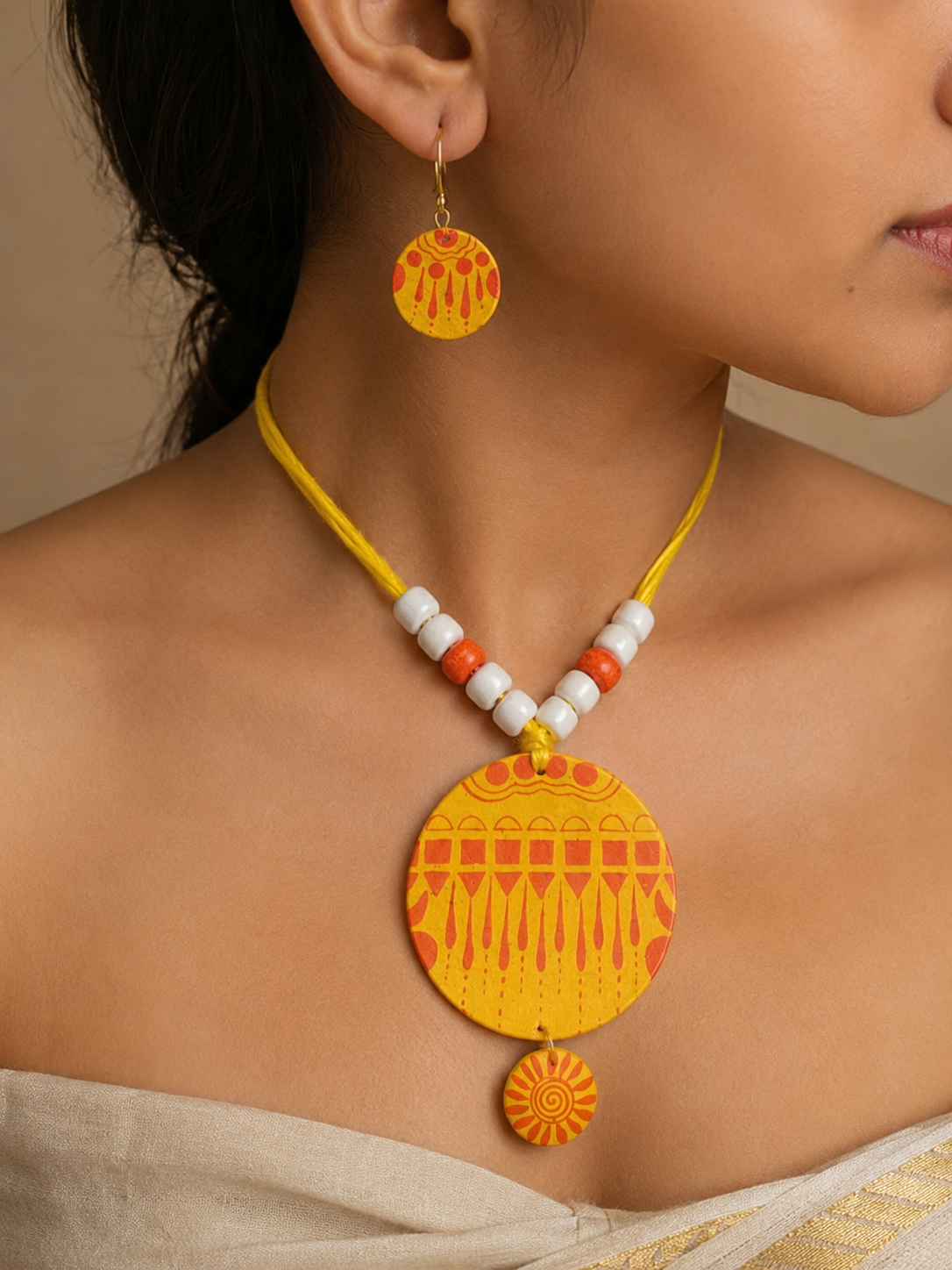 Mandala Pendant Set