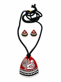 Peacock Pendant Set