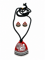 Peacock Pendant Set