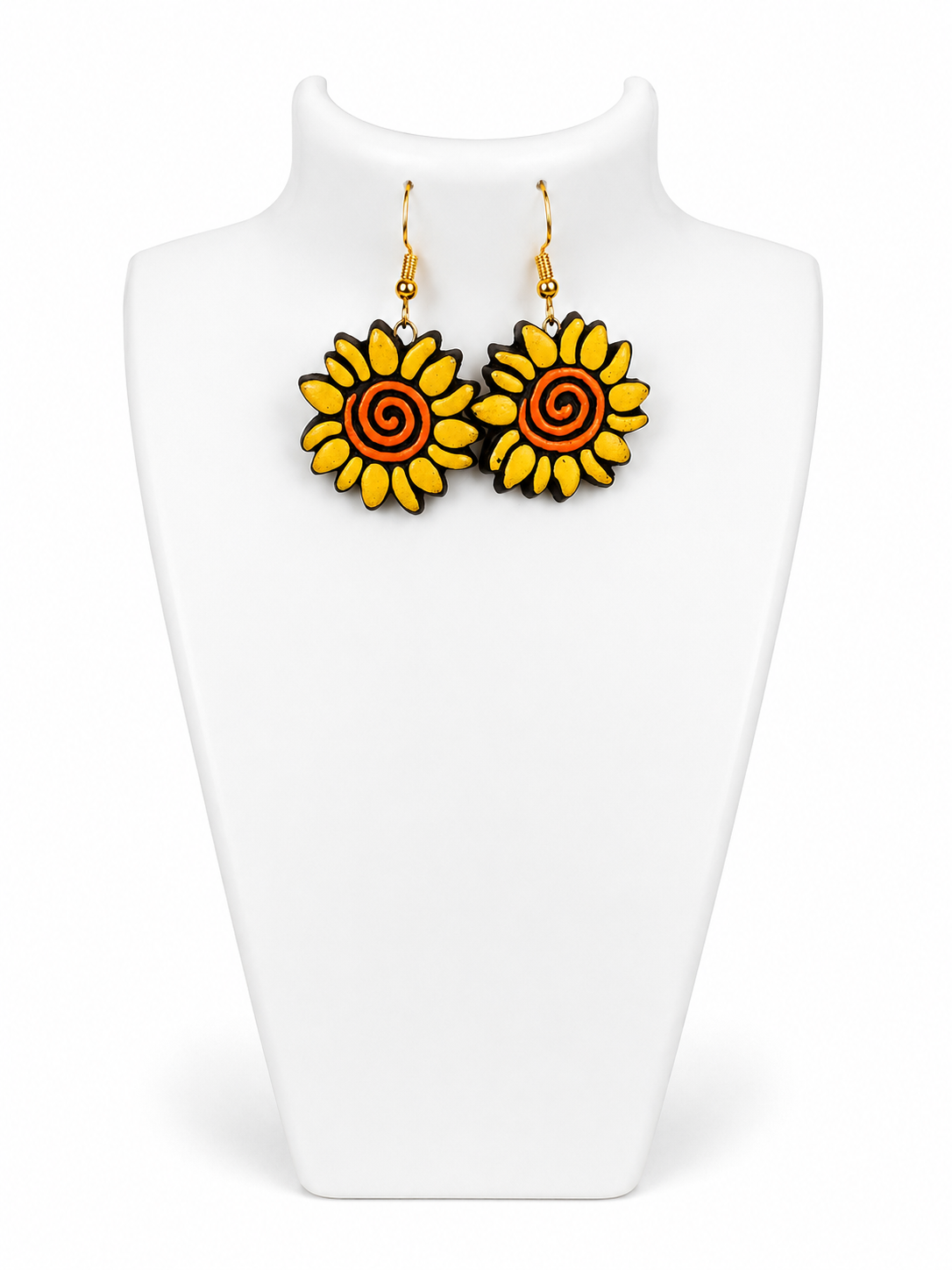 Flower Bloom Mud Earrings