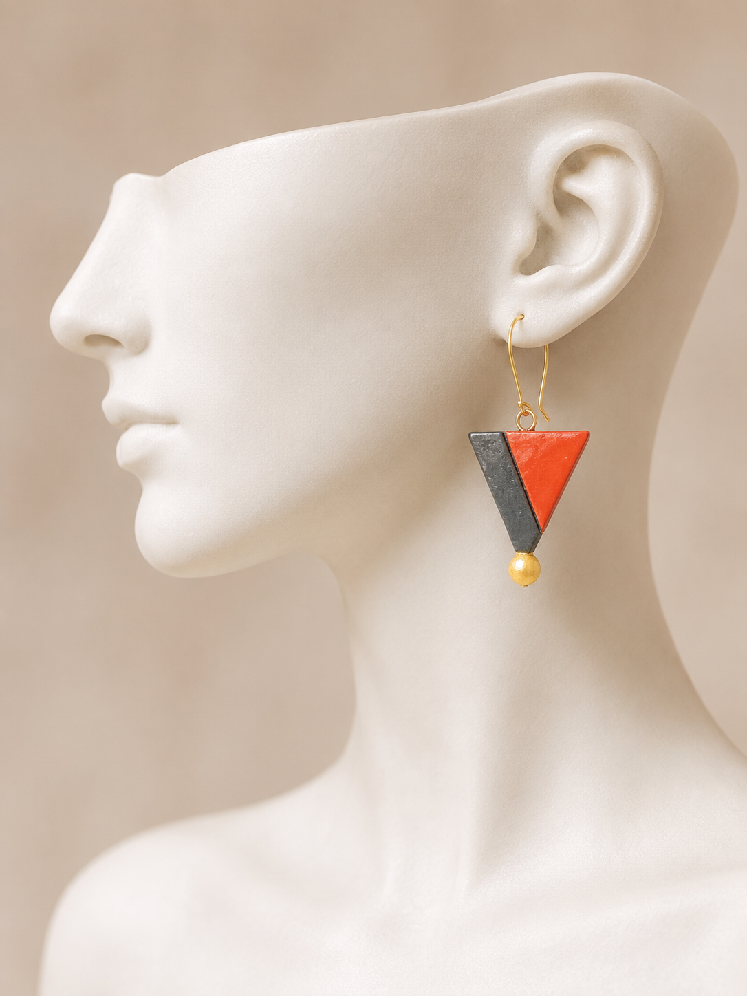Triangle Drop Earrings