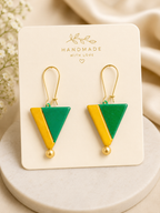 Triangle Drop Earrings