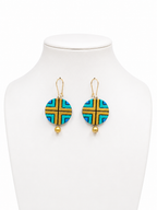 Mosaic Drop Earrings