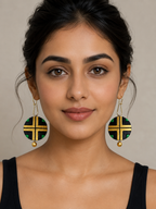 Mosaic Drop Earrings