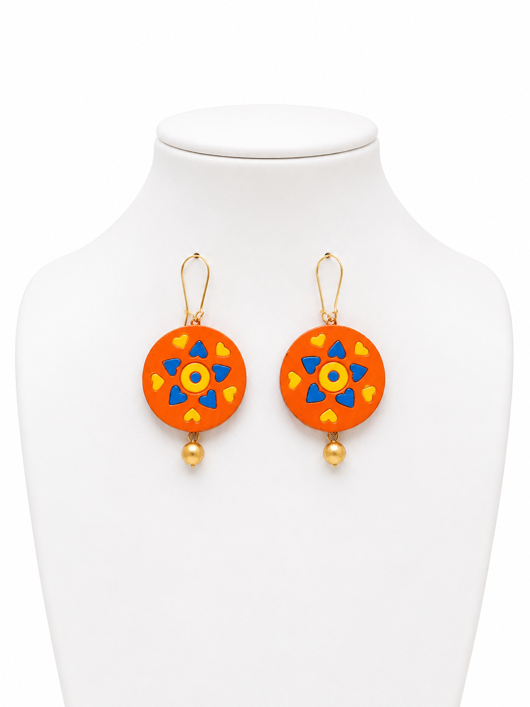 Mandala Boho Drop Earrings