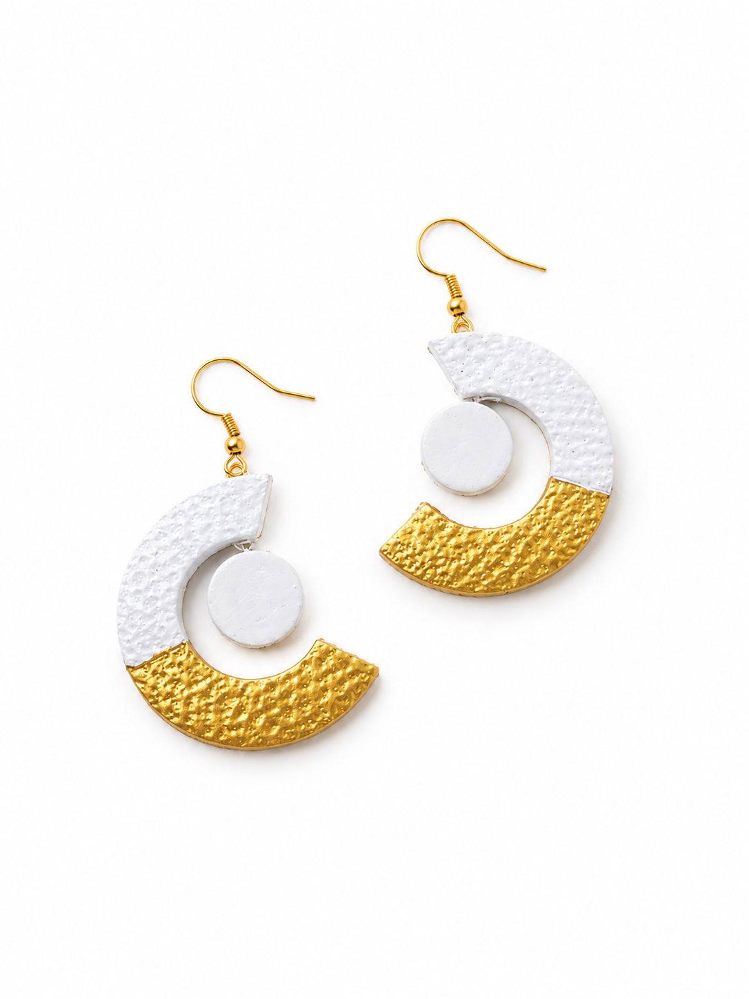 Luna Curve Statement Earrings