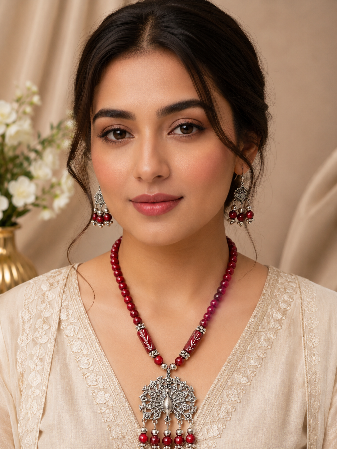 Aaranya Oxidised Pendant Collection
