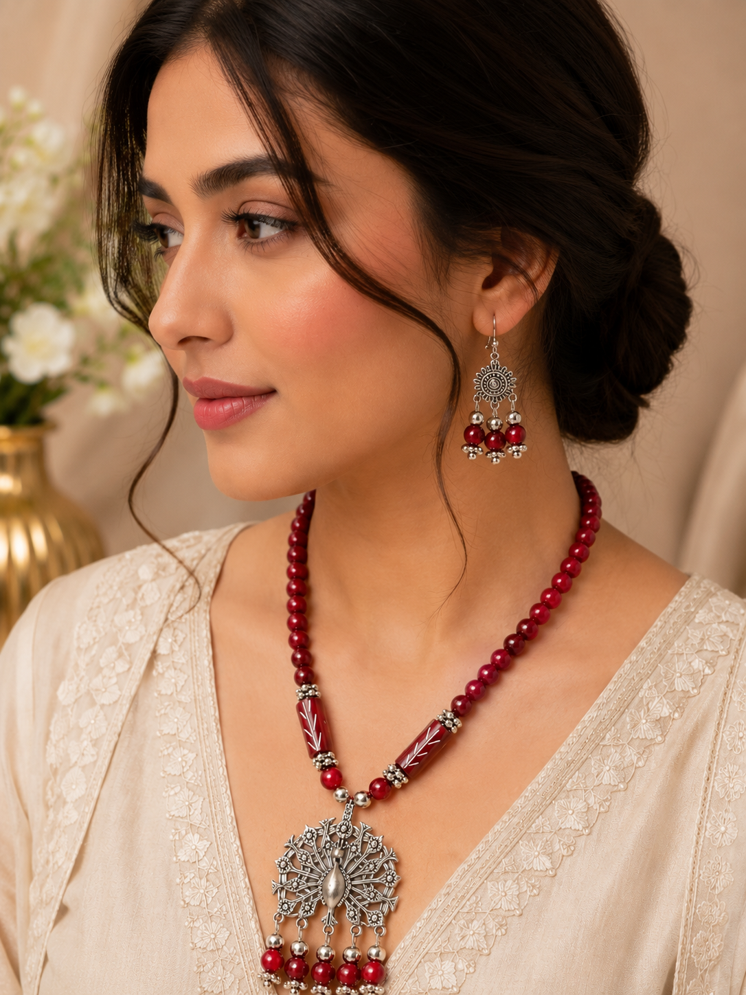 Aaranya Oxidised Pendant Collection