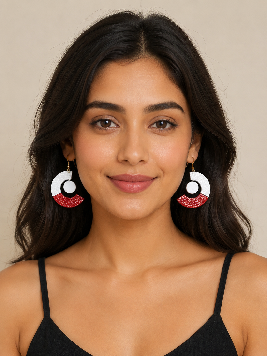 Luna Curve Statement Earrings