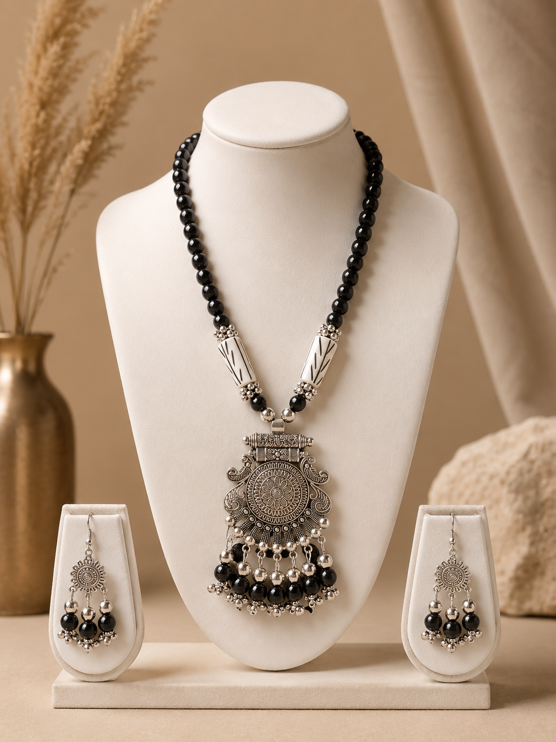 Aaranya Oxidised Pendant Collection
