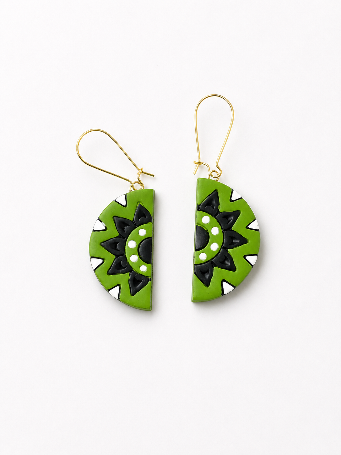 Moon Bloom Arch Earrings