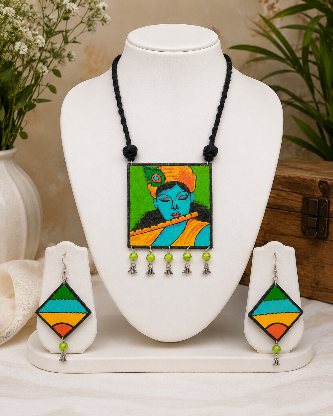 Murali Madhav Pendant Necklace Set