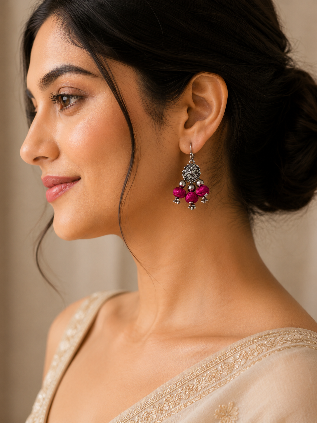 Zariya Square Pendant Necklace Set