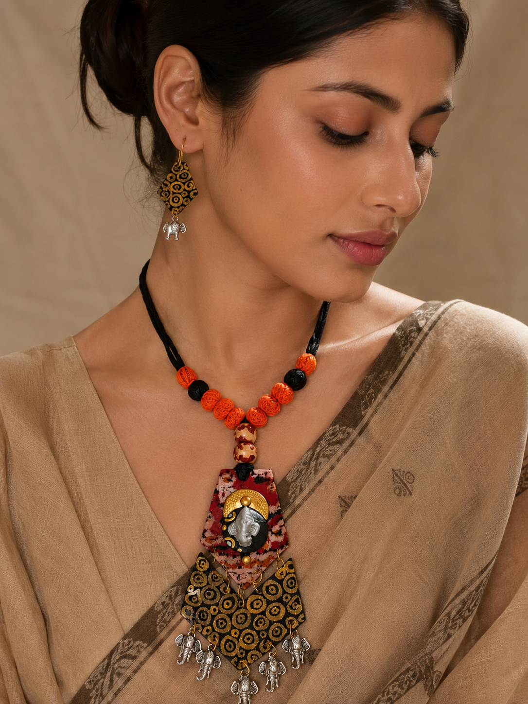 Gajveera Artisan Necklace Set