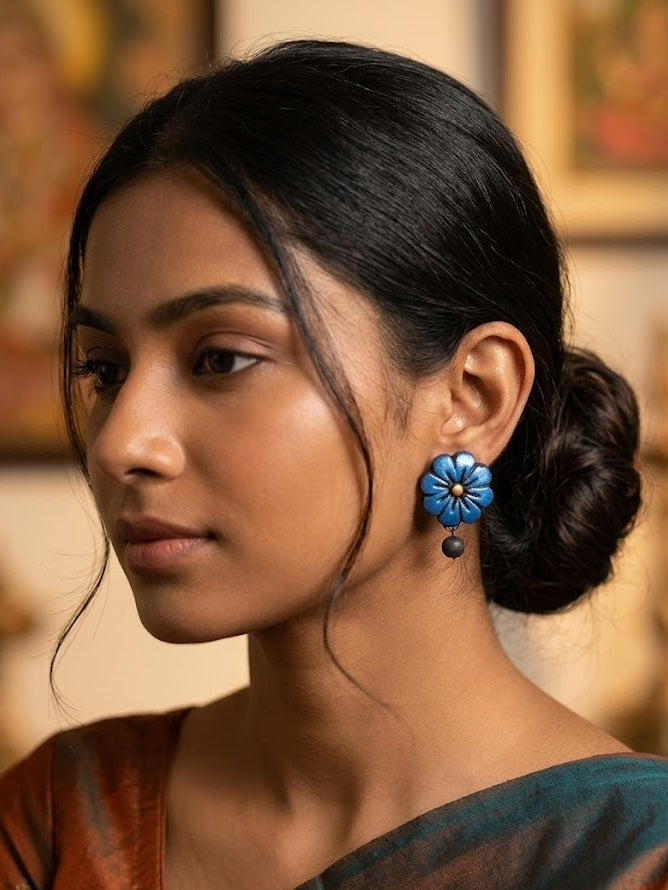Forest Blossom Drop Earrings