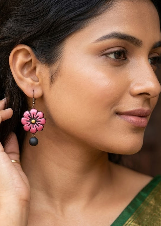 Forest Blossom Drop Earrings