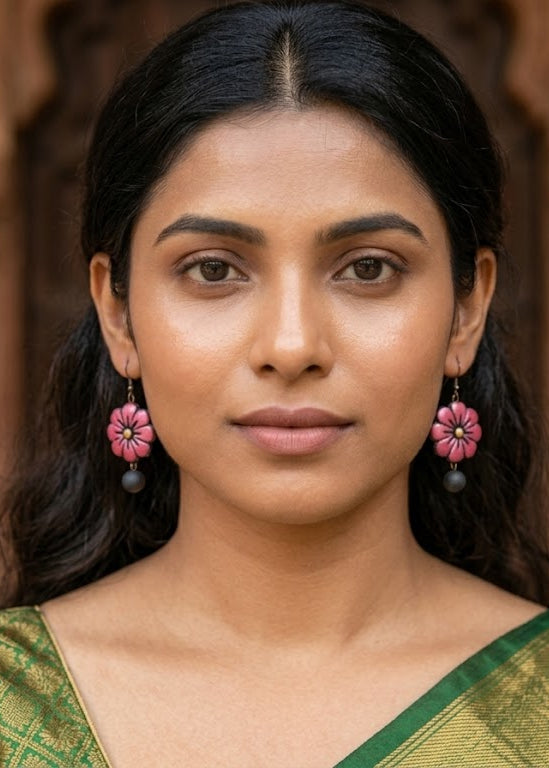Forest Blossom Drop Earrings