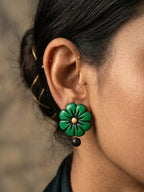 Forest Blossom Drop Earrings