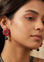 Forest Blossom Drop Earrings