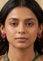Forest Blossom Drop Earrings
