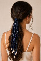 Shell Tassel Hair Tie