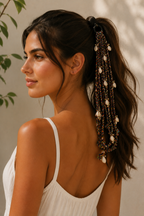 Shell Tassel Hair Tie