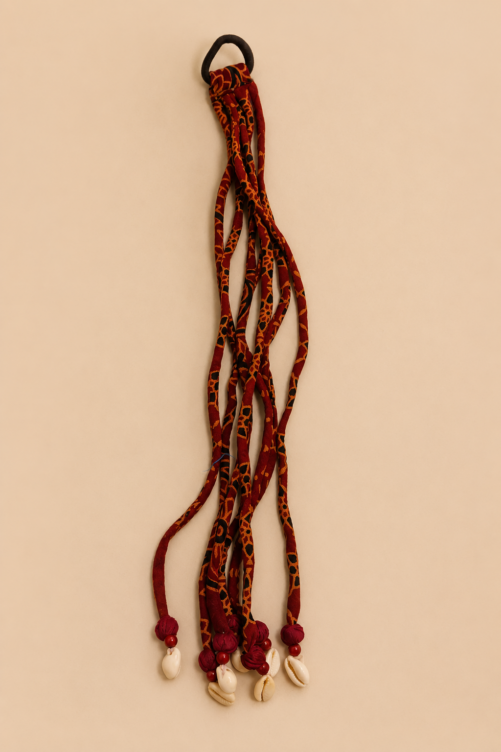 Shell Tassel Hair Tie