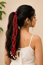 Shell Tassel Hair Tie