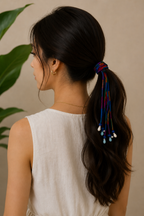 Shell Tassel Hair Tie