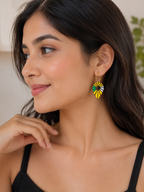 Sunbeam Loop Statement Earrings