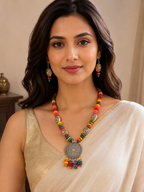 Rangriti Heritage Medallion Necklace Set