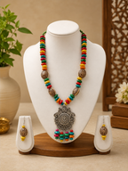 Rangriti Heritage Medallion Necklace Set