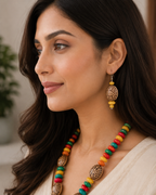 Rangriti Heritage Medallion Necklace Set