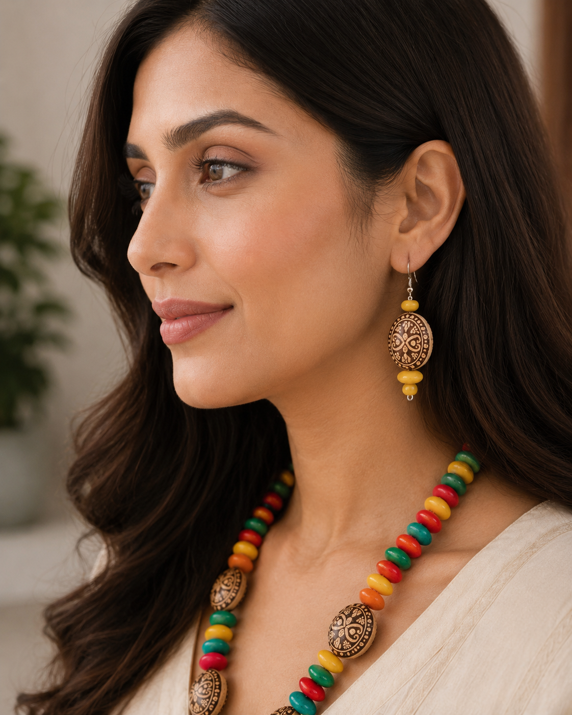 Rangriti Heritage Medallion Necklace Set