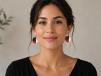 Modern Mosaic Drop Earrings