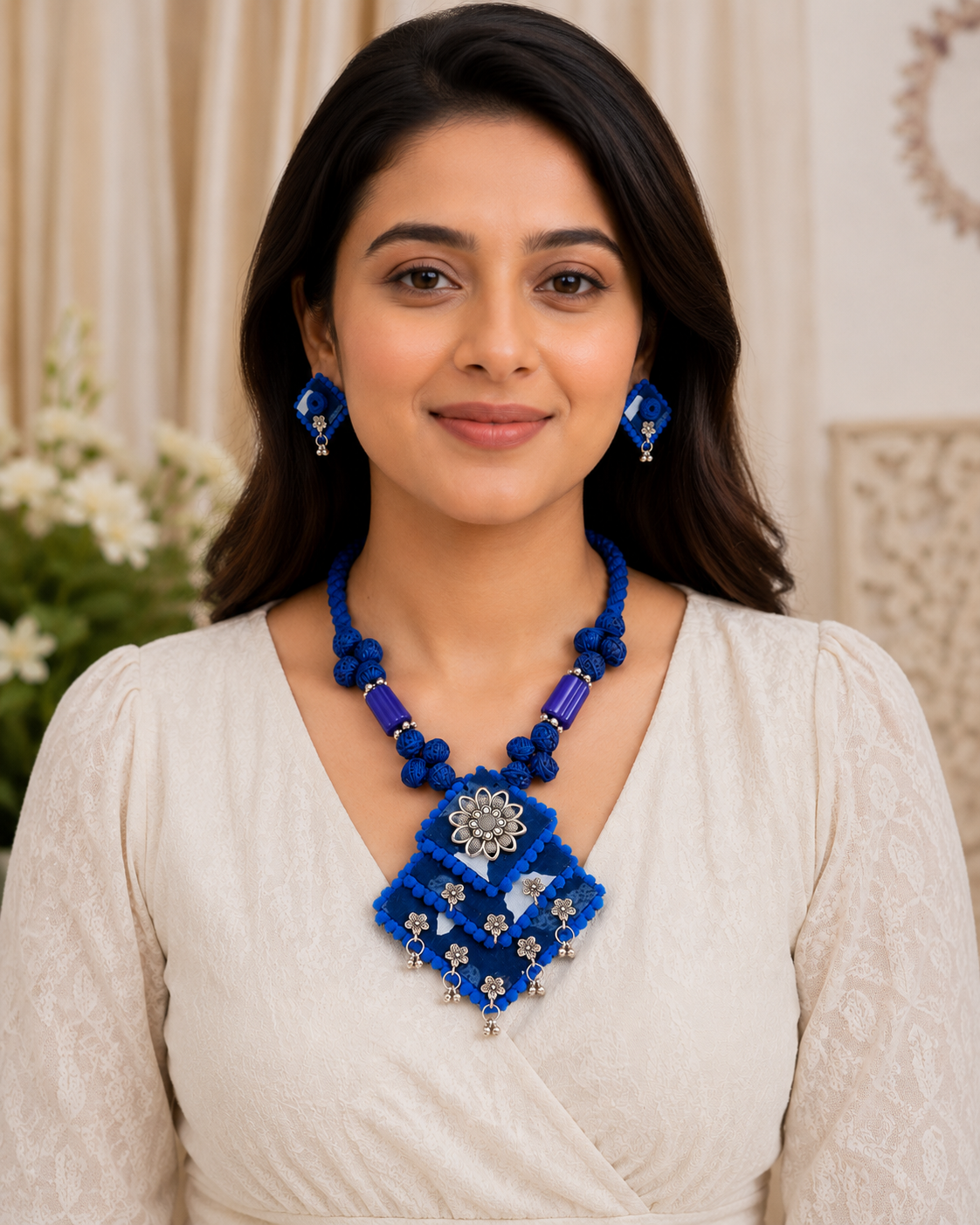 Vastra Blue Bloom Collection