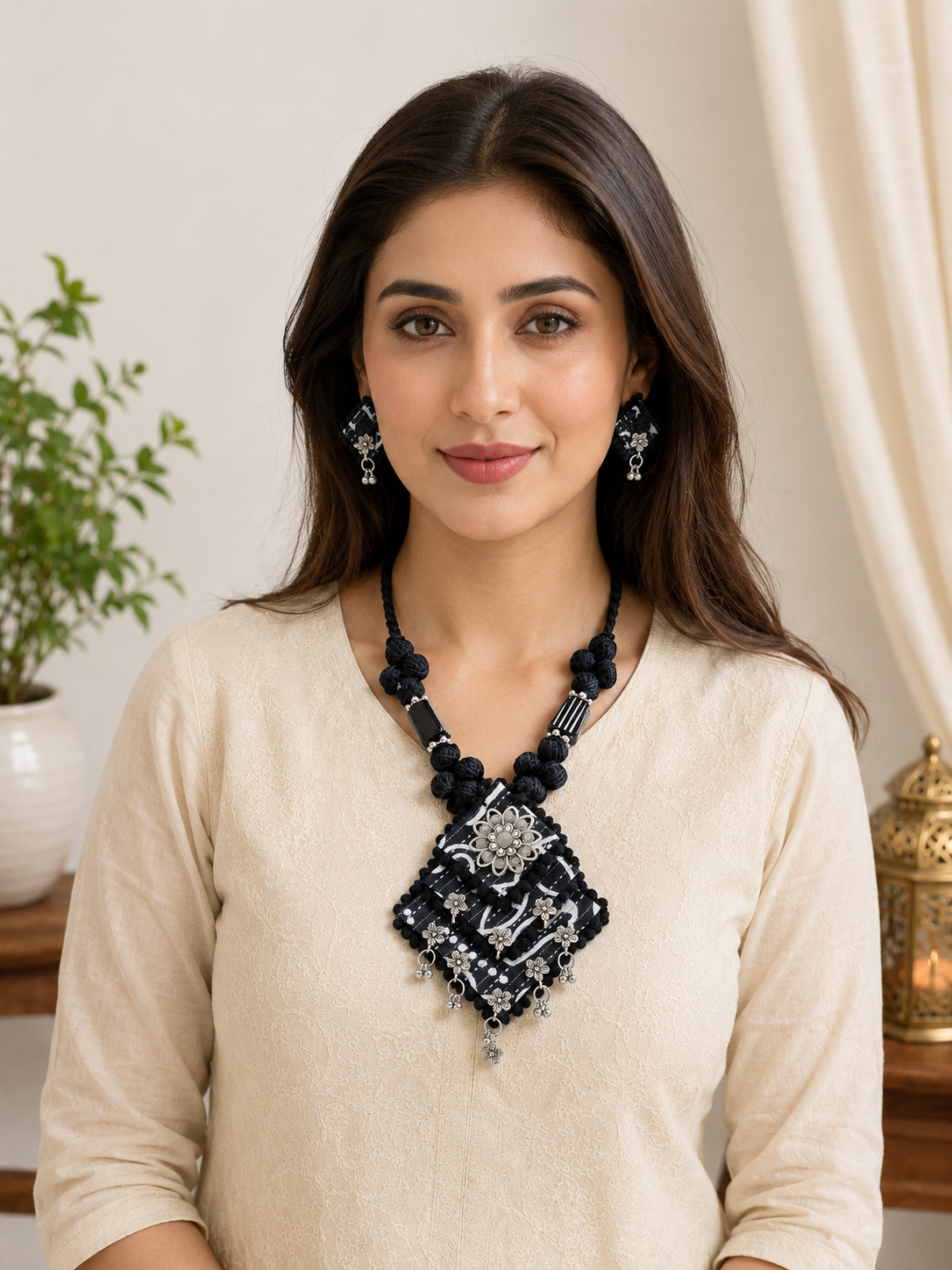 Vastra Black Bloom Collection
