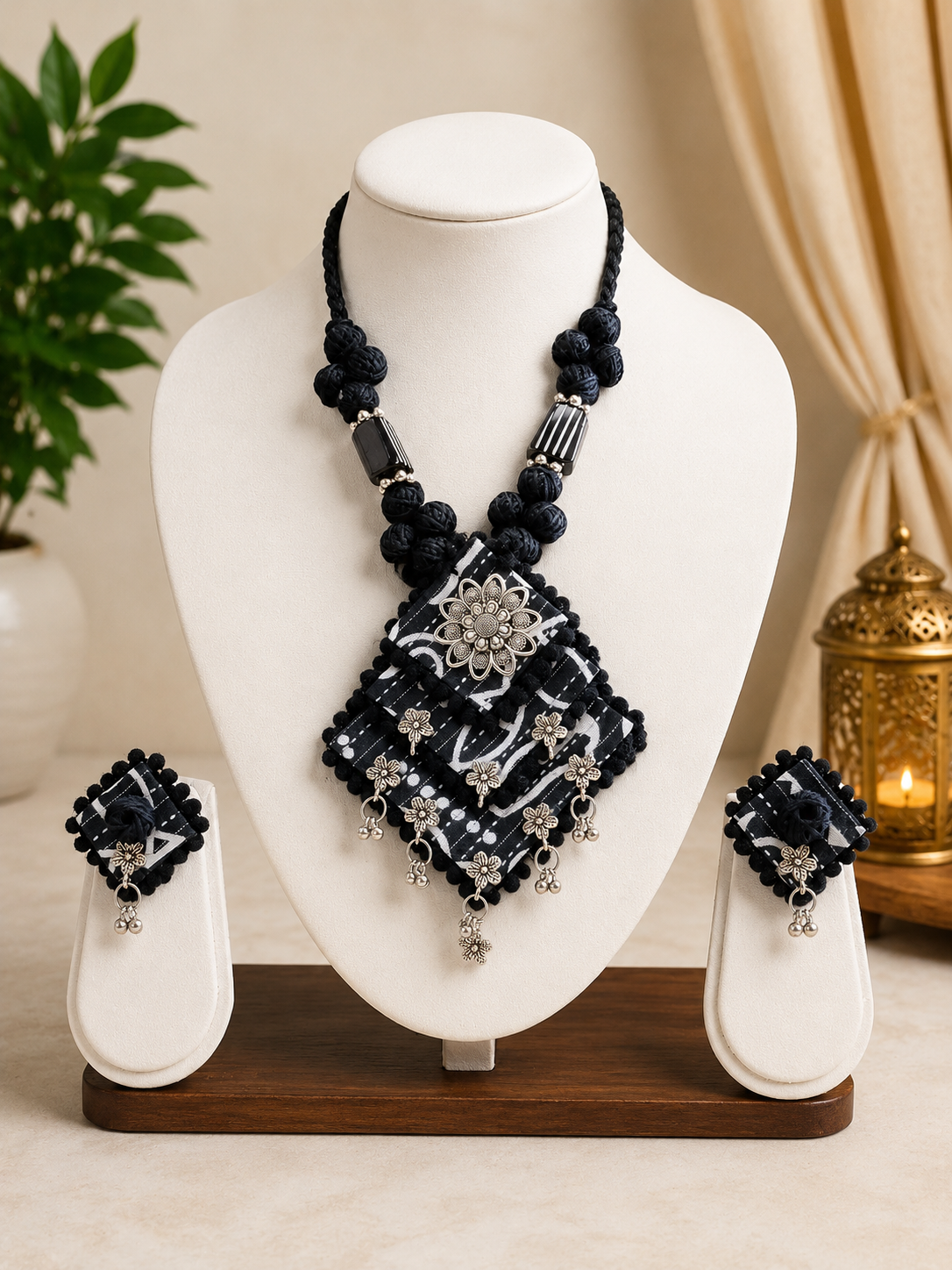 Vastra Black Bloom Collection