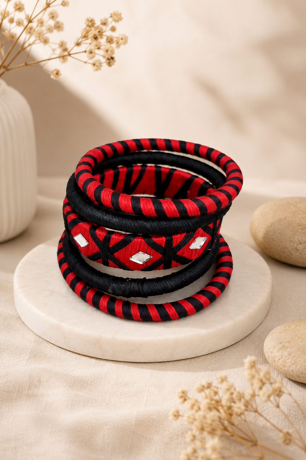 Rang Threa dwork Bangle Set
