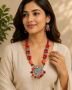 Mayura Charm Necklace Set