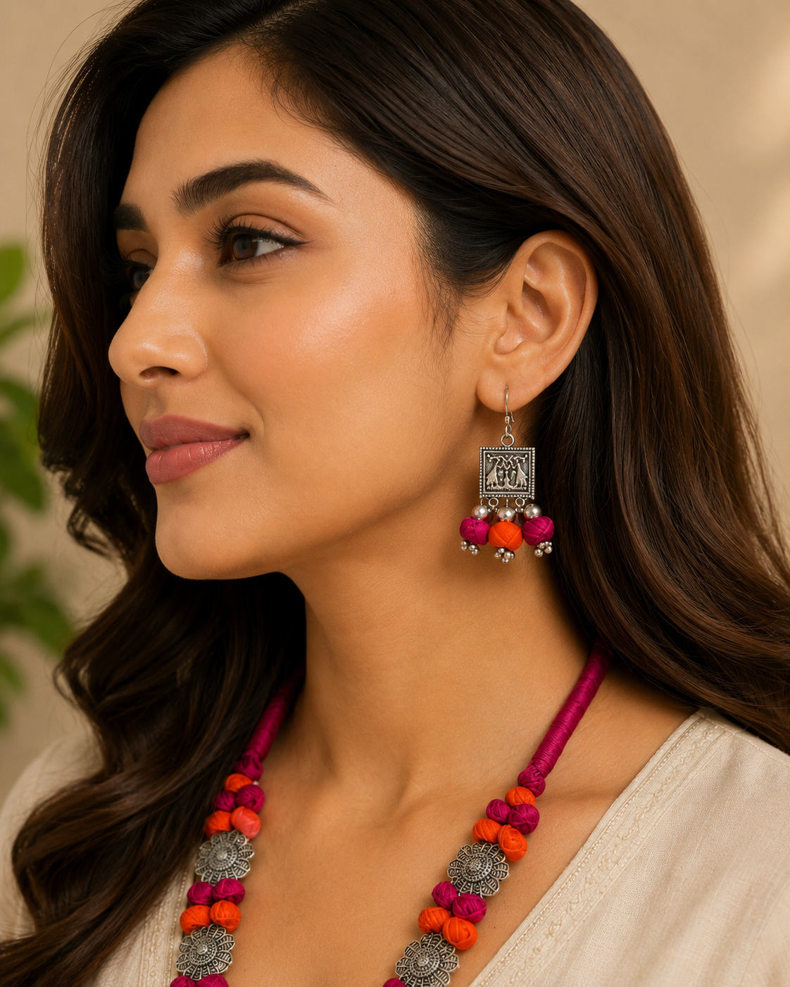 Mayura Charm Necklace Set