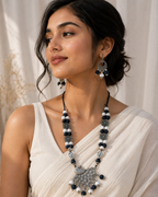Mayura Charm Necklace Set