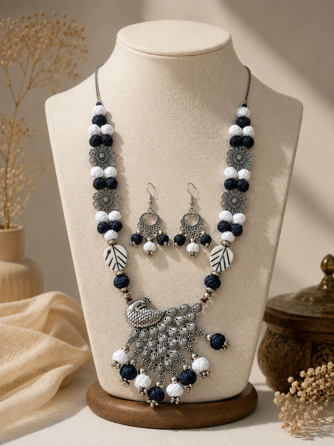Mayura Charm Necklace Set
