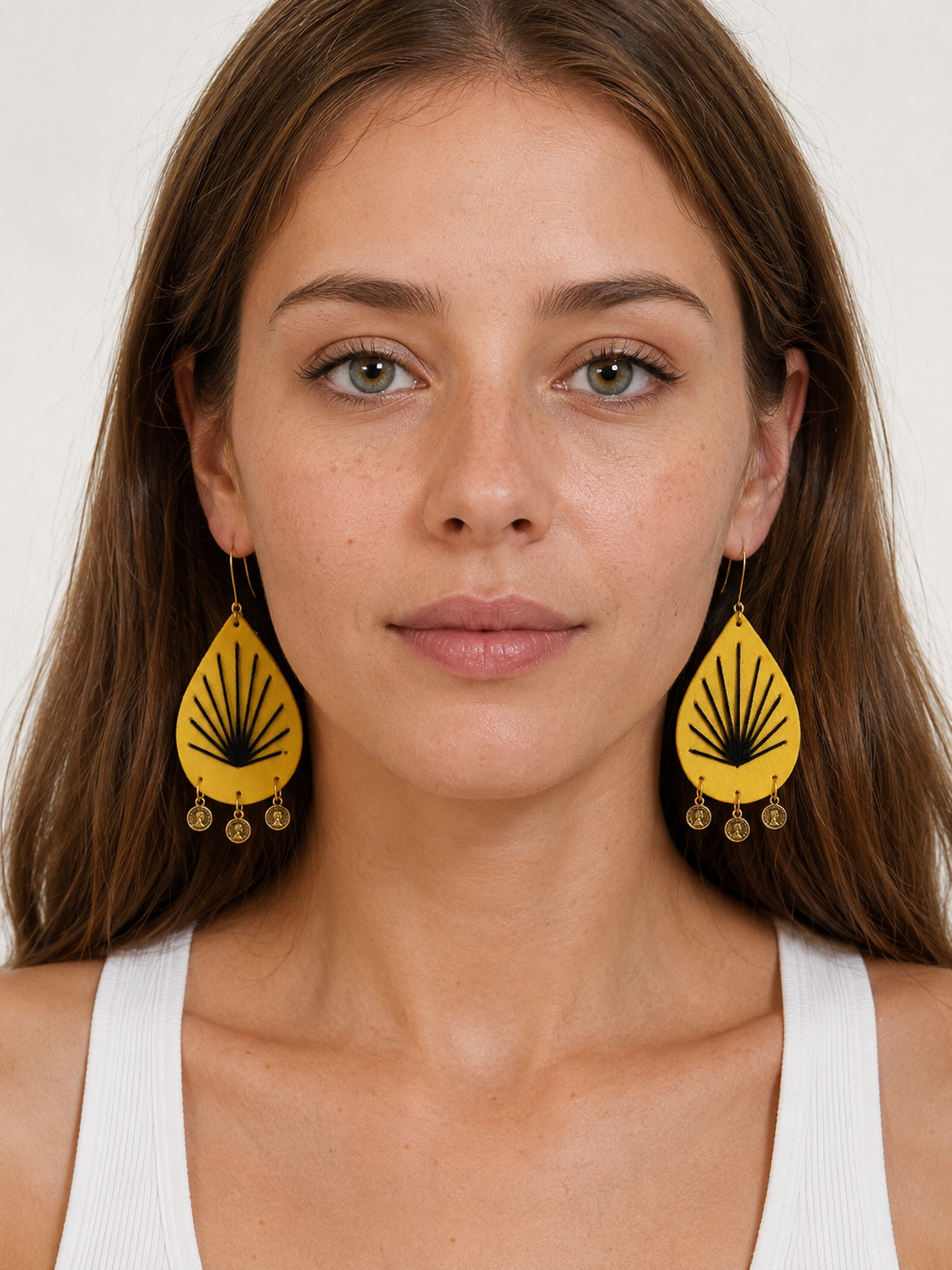 Noir Bloom Threadwork Earrings