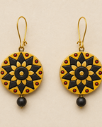 Celestia Mandala Drop Earrings