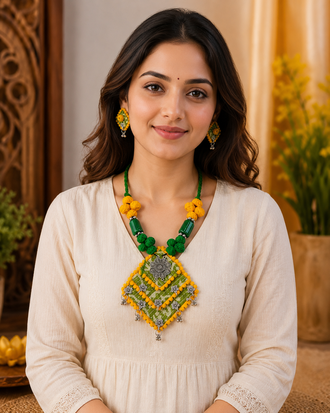 Vastra Yellow Bloom Collection