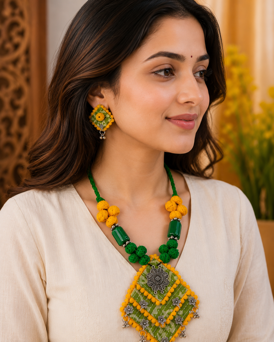 Vastra Yellow Bloom Collection