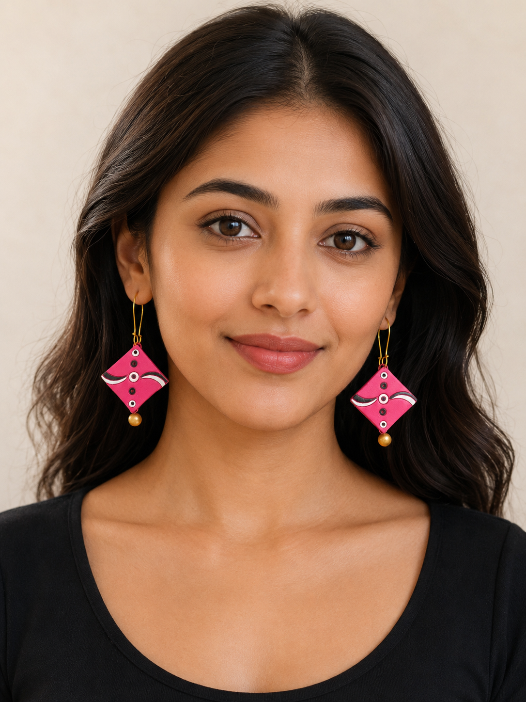Velora Charm Drop Earrings