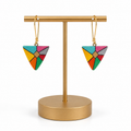 Pop Triangle Earrings